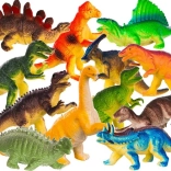Set of 12 Dinosaur Figures