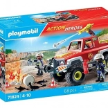 Action Heroes véhicule de pompiers tout-terrain PLAYMOBIL