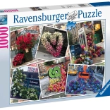 Puzzle 2D 1000 Pieces NYC Floral Paradise