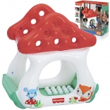 Maison gonflable avec balles Amanite tue-mouches Fisher Price