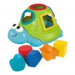 Bathtub shape-sorting turtle