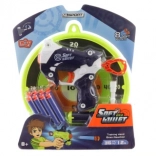 Schaumstoffpistole mit Zielscheibe