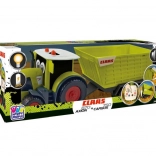 Tracteur Claas avec remorque