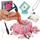 Gemstone Excavation – Kids' Science Kit with Minerals