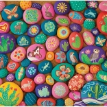 Puzzel Geschilderde stenen van het Zuidwesten COBBLE HILL 1000 stukjes