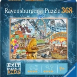 Puzzle Ravensburger EXIT: pretpark, 368 stukjes