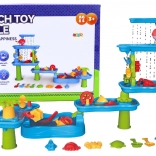 Grote interactieve waterpark tafel Zandvormen Molens