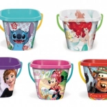 Seau pour enfants carré 2 l avec motifs DISNEY, plastique, assortiment 19 × 17 cm
