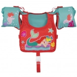 Swimming Vest for Children with Sleeves Little Mermaid 3-6 Years