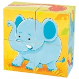 Cubes en bois Animaux sauvages par GOKI