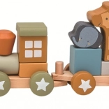 Petit train en bois avec animaux 2Kids Toys