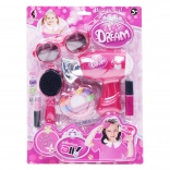 Roze kosmetische set voor kinderen