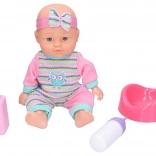Baby doll that pees with sounds 25 cm