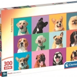 Puzzel Vrolijke Gezichten