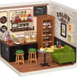 maison miniature rolife taverne cheers – kit DIY avec éclairage LED