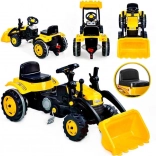 Children's Pedal Tractor with Front Loader