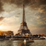 Puzzle Wolken über Paris 1000 Teile