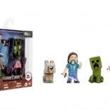 set of metal figures MINECRAFT MOVIE 6.5 cm – 4 pcs