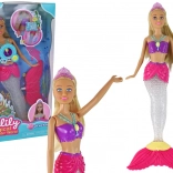 Lalka Anlily zeemeermin met licht- en geluidseffecten