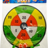 SPORTO klittenband-dartbord voor kinderen en familie