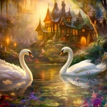 Puzzel Zwanenzang 1000 stukjes