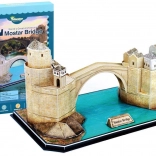 3D puzzle arched bridge in Mostar, Bosnia and Herzegovina – 64 pieces