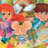 Clementoni gigantische vloerpuzzel Myšák Gigio 40 stukken