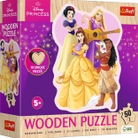 Houten puzzel 50 stukjes Disney Prinsessen