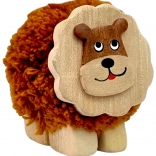2kids jouets figurine en bois lion