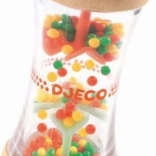 Hochet en perles en bois avec hélices DJECO