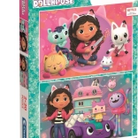 Puzzel 2×20 stukjes Gabby’s Magische Huis
