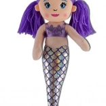 Purple Plush Mermaid 30 cm