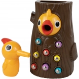 Magnetisch behendigheidsspel Specht en wormpjes