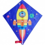 Flying Kite Cosmic Rocket 70x60 cm