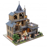 Miniatuur droomhuis met LED-verlichting - 2KIDS TOYS