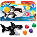 SwimWays orca and fish – water toy for bath and pool