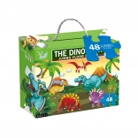 Puzzle de sol Dinosaures maxi