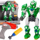 Screw-Together Robot with Lights and Sounds – Green Set with Drill and Screwdriver