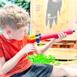 Pistolet en mousse SPORTO Spy avec tir autour du coin