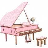 WOODEN 3D Puzzle Piano WOODCRAFT