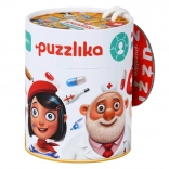 Puzzlika educatieve puzzel Beroepen 1 – 21 stukjes