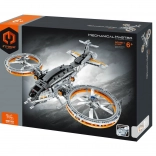 Bouwset ruimteschip met mechanische aandrijving, 850 onderdelen