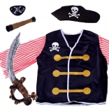Kids’ Pirate Costume with Sword and Accessories