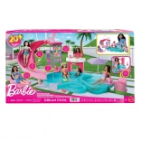 Barbie Dream Pool – Playset with Slide, Hot Tub and Snack Bar