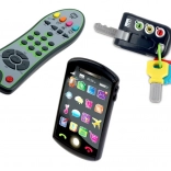 Ensemble Trio Tech Too – clés, télécommande TV et smartphone pour enfants