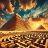 Puzzel Egyptische Piramides 1000 stukjes