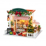 2Kids Toys miniatuur huisje kerstbanketbakkerij