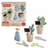 Set en bois Petit Jardinier - plantes et outils