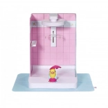 BABY born doll shower cabin with working shower