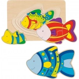 puzzle multicouche poisson goki
